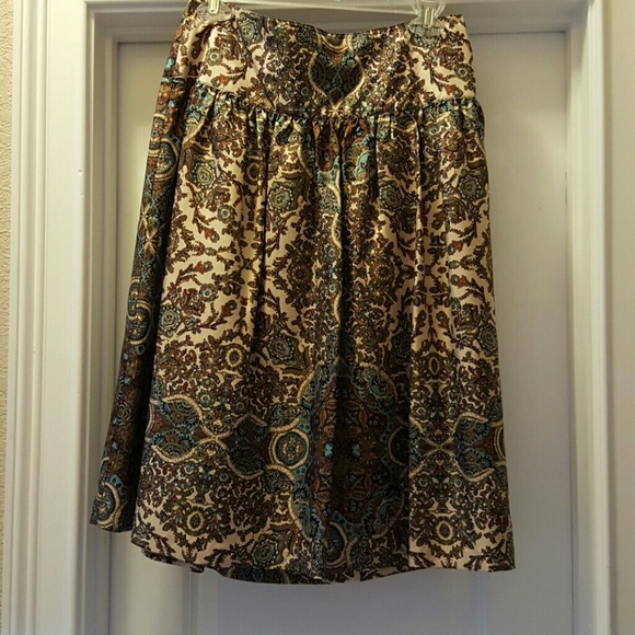 Banana Republic Silk Skirt with lining