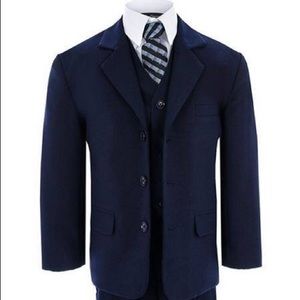 Navy Blue 5-piece Suite