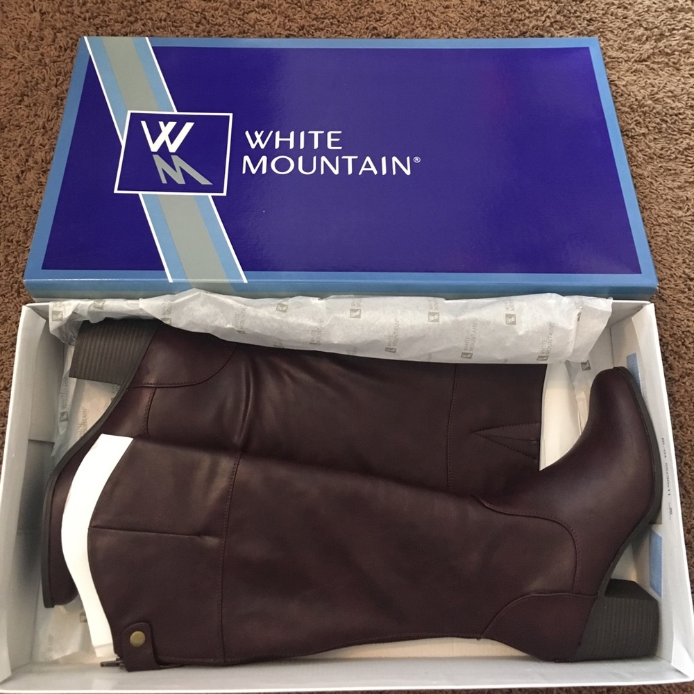 White Mountain Silo Boots Bordeaux
