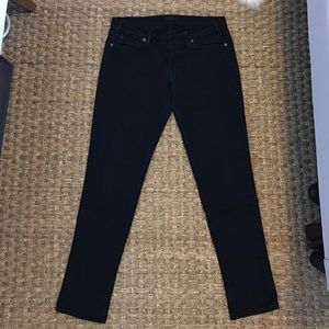 Black straight leg Citizens of Humanity jeans