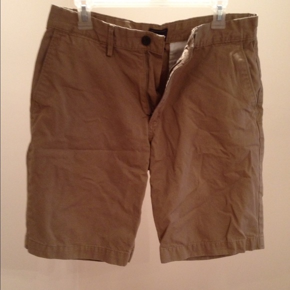 Gap men's khaki twill shorts size 32 "mission tan"