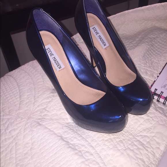 blue steve madden shoes