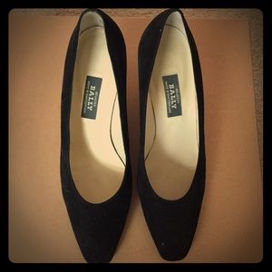 Bally Suede Pumps