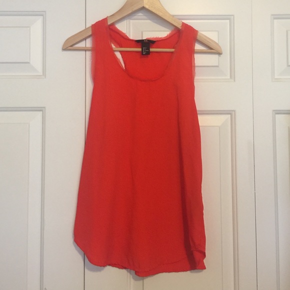 Orange H&M tank