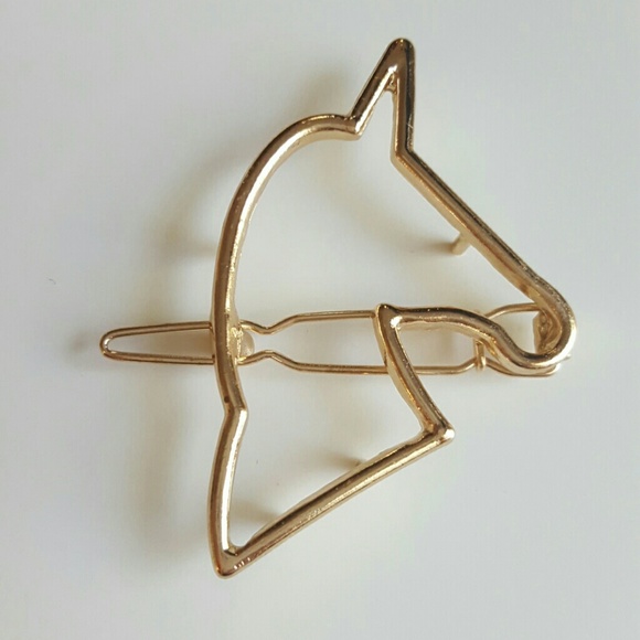 4 Hair Barrets Unicorn Diamond Moon Heart - Picture 3 of 4