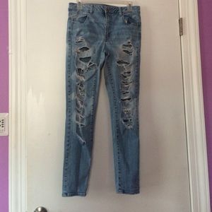 Ripped American Eagle jeans