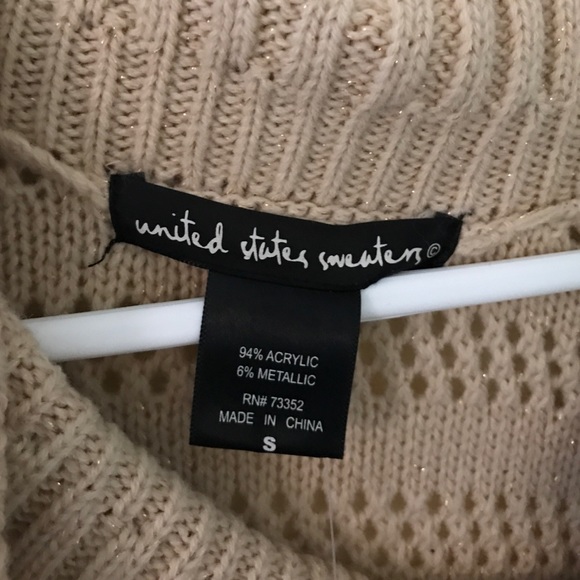 NWOT tan sweater - Picture 3 of 3