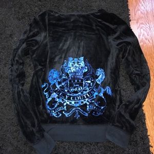 Juicy couture Size Large black sweatshirt