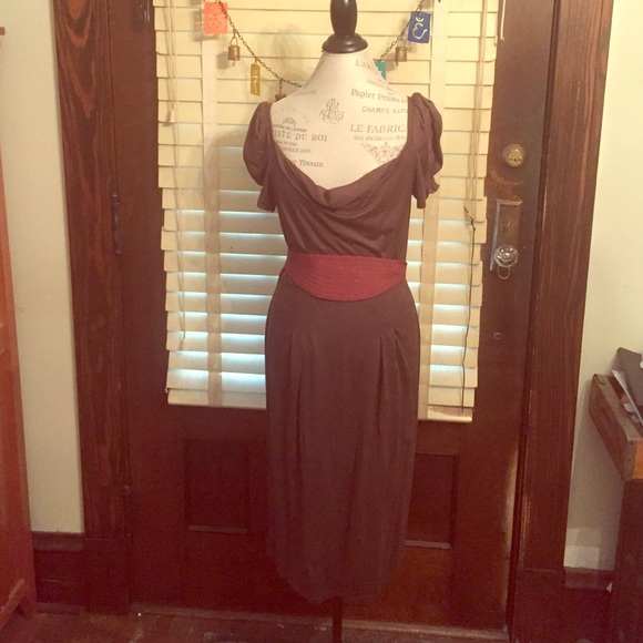 NWT Peruvian Connection dress chocolate color