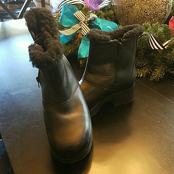 UGGS booties.   " open for reasonably offers "