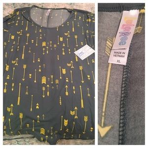 New XL LuLaRoe Perfect T Leggings Material