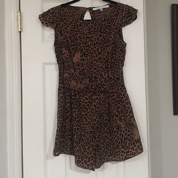 Lovers + Friends leopard romper