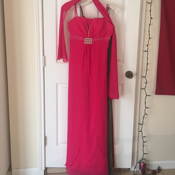 Pink Prom Dress - Picture 1 of 4