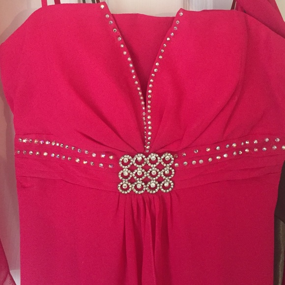 Pink Prom Dress - Picture 3 of 4