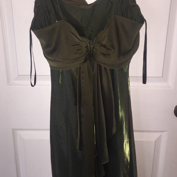 Green Bridesmaids or Prom Dress - Picture 3 of 3