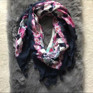 Floral Square Scarf