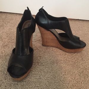 Mossimo Black Wedges