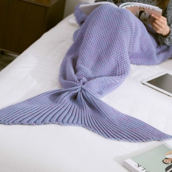Mermaid tail blanket 😊host pick💋 - Picture 2 of 4