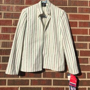 Vintage striped blazer jacket