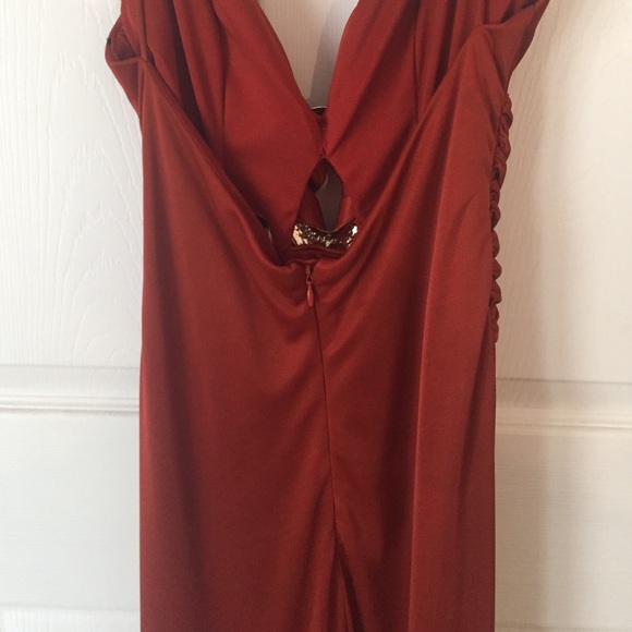 Orange Prom Dress - Picture 3 of 3