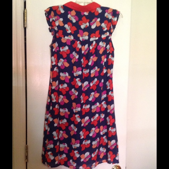 Tulle by Anthropologie flower print dress sz M - Picture 3 of 3