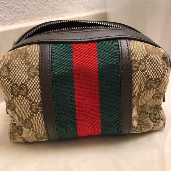Gucci cosmetic bag