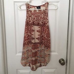 Racer back flowy Mossimo tank