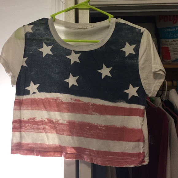American flag crop top - Picture 1 of 3