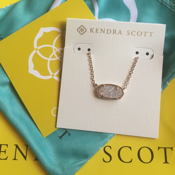 Kendra Scott drusy necklace