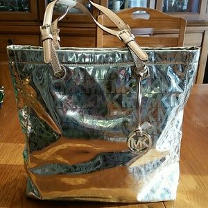 Michael Kors Gold Tote