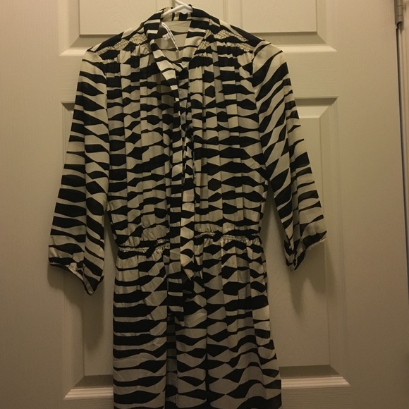 Black/Beige Collective Concepts Dress Size S - Picture 1 of 1