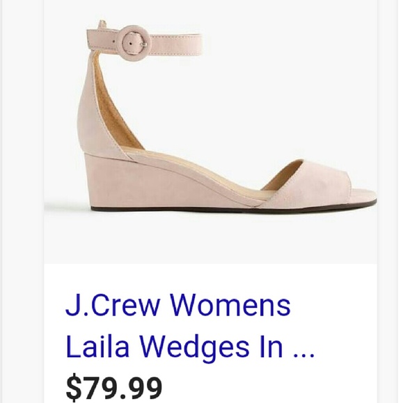 NWOT J. Crew Lalia wedges size 9