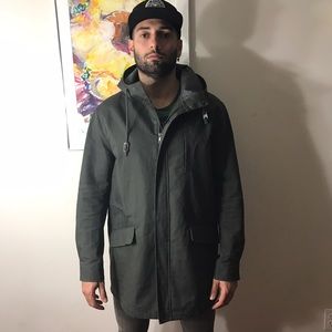 Zara light Parka (hooded)