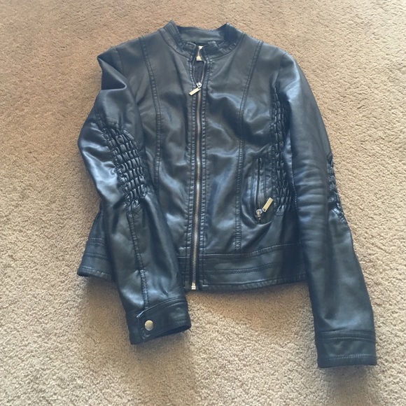 Leather jacket