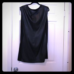 BCBG Pleather mini dress