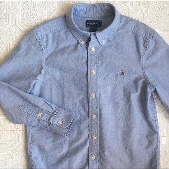 Ralph Lauren Other - 👫 Ralph Lauren Solid Cotton Oxford Shirt