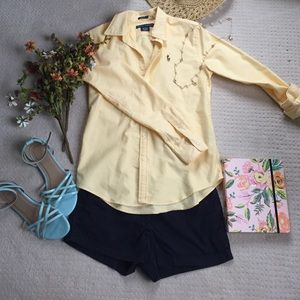 Yellow Polo Ralph Lauren slim yellow button down