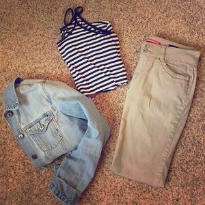 ⚜️Nice Beige UnionBay Stretch Skinnies⚜️