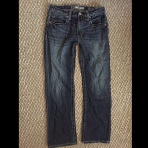Gently Worn men's Buckle dark wash jeans