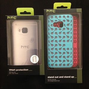 HTC M9 Phone Cases & Protective Clear Shield