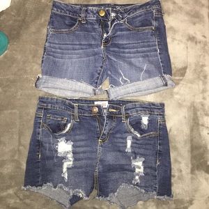 Jean shorts