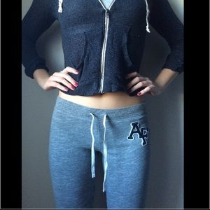Abercrombie Gray Sweatpants (Straight leg)