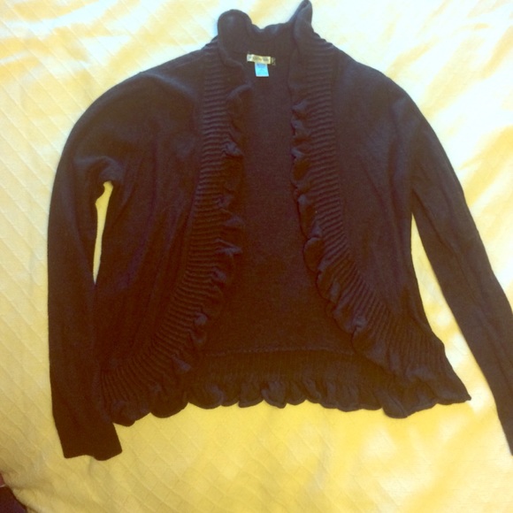 Charcoal Gray Cardigan