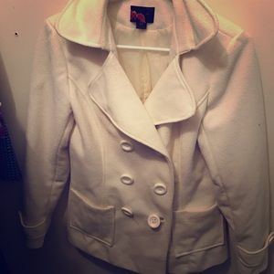 White peacoat