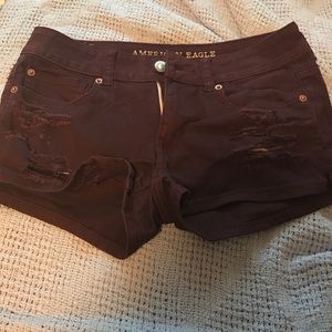 American Eagle "Shortie" shorts