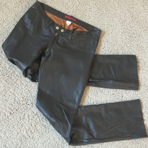 Leather pants