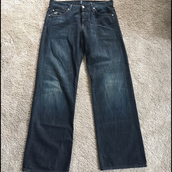 Mens Relaxed Fit Jeans (7 For All Mankind)