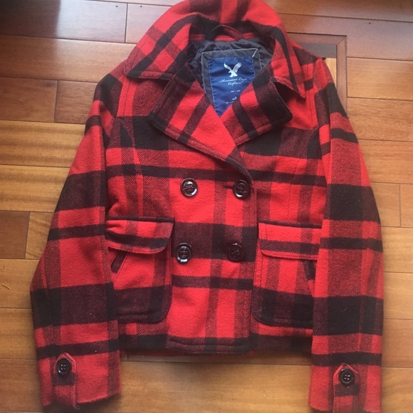 American Eagle Pea Coat Size Medium