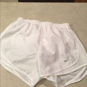 Never Worn White Nike Shorts