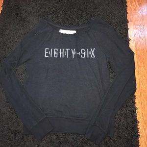 PINK black size S sweatshirt